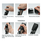 Máquina De Afeitar Eléctrica 3d Fuerte Y Duradero 8