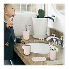 Set Accesorios De Baño 4pzs Portacepillos Jabonera 9