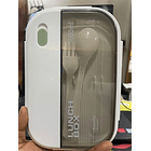 Taper 3 Compartimentos De Plástico Para Comida 1000 Ml  4