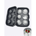 Cubeta De Hielo Silicona Redondo Whisky Tragos Coctel 2