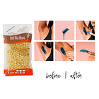Cera Depilatoria Elástica 100gr Depilación Sin Dolor 4