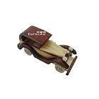 Juguete Auto De Madera Antiguo Colección Vintage Regalo 6