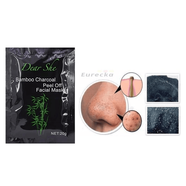 Mascarilla Facial De Barro Bamboo, Sachet Individual Pack 10 2