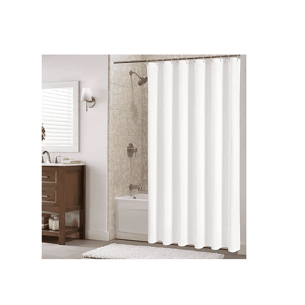 Cortina Ducha Baño 180x180cm Poliéster 4