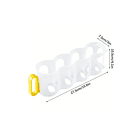 Organizador Latas Botellas Portátil Refrigerador Cocina 8