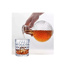 Set Licorera + 4 Vasos Vidrio Calidad, Whisky - Birmingham 5