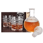 Set Licorera + 4 Vasos Vidrio Calidad, Whisky - Birmingham 6