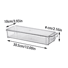 Organizador Contenedor Apilable Para Heladera Acrílico 3