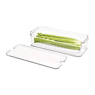 Organizador Contenedor Apilable Para Heladera Acrílico 5