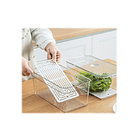 Organizador Refrigerador Cocina Acrilico Con Tapa  3