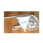 Colador De Tela Reutilizable Café Grano Molido Te 16cm 4