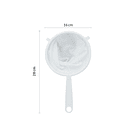 Colador De Tela Reutilizable Café Grano Molido Te 16cm 6