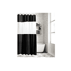 Cortina Baño Impermeable 180x180 Cms + 12 Ganchos  5