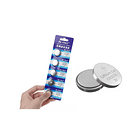 Pack 5 Pila Botón Litio Cr2032 3v Batería 220 Mah 1