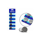 Pack 5 Pila Botón Litio Cr2032 3v Batería 220 Mah 4