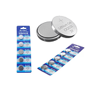 Pack 5 Pila Botón Litio Cr2032 3v Batería 220 Mah 5
