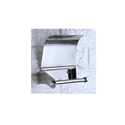 Porta Rollo Papel Higiénico Acero Inoxidable 3