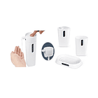 Juego Baño Set Accesorios 4pcs Jabonera Dispensador Taza 3