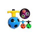Pack2 Trompos Con Luz Sorpresa Lanzador Balon Futbol Eventos 1