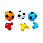 Pack2 Trompos Con Luz Sorpresa Lanzador Balon Futbol Eventos 9