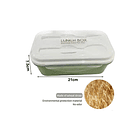 Tapper Lonchera Para Microondas 2 Divisiones Lunch Box 7
