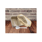 Tapper Hermético Plástico Con 3 Compartimentos Microondas 3