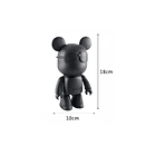 Parlante Potente Portátil Bluetooth Inalámbrico Oso Estéreo Tws Radio 9