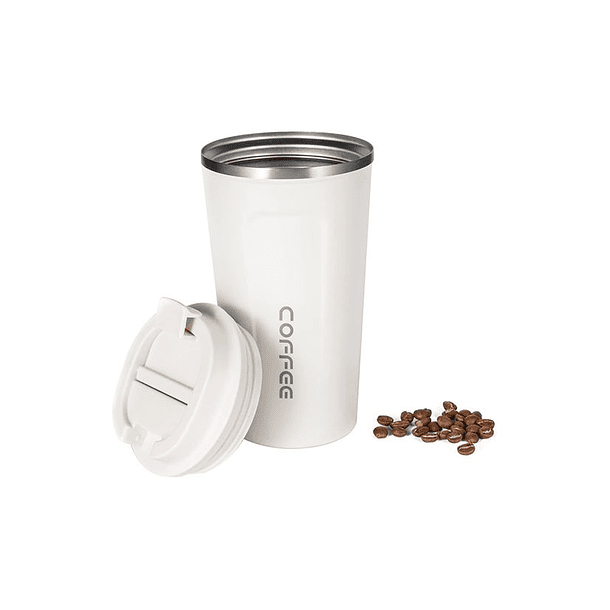 Vaso Térmico Doble Capa de Acero inoxidable Mug Coffee 510ml 8