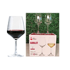 Set 6 Copas Brunello Ramazzotti Vino Tragos Cocteles Transparente 10
