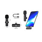 Micrófono Inalámbrico Solapa Lavalier Para Celular Tipo C 5