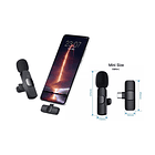 Micrófono Inalámbrico Solapa Lavalier Para Celular Tipo C 6