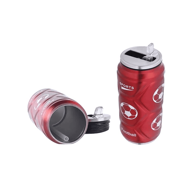 Vaso Térmico De Acero Frio - Calor Diseños Futbol 450ml 2