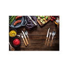 Set De Cubiertos Para Servicio Pack 18 Unidades Inoxidable 3