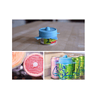 Set 5 Tapas De Silicon Elásticas Ajustables Con Guía De Días 4