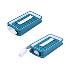 Bandeja Para Hacer Cubitos De Hielo Portátil Hielera 4