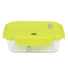 Lunch 2 Divisiones Con Servicios Toper Taper Vidrio 8