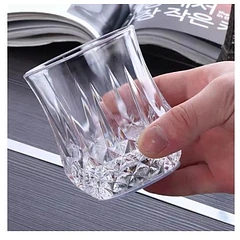 Set De 12 Vasos 6 De Whisky Y 6 De Shop De Vidrio