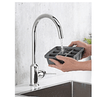 Pack 2 Cubeta De Hielo Silicona 9 Hielos Cuadrado 3