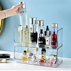 Pack 2 Organizador De Maquillaje Plástico o nevera Apilable 1
