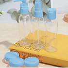 Kit De Viaje Portátil Botella De Vacío Dispensador Líquidos 12