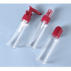 Kit De Viaje Portátil Botella De Vacío Dispensador Líquidos 6