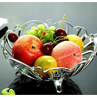 Pack 6 Frutera Ensaladera De Vidrio Bowl Fruta 10