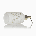 Dispensador De Jabón Cerámica 400 Ml. Jabonera Marmol 8