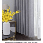 2 Cortinas Opacas Para Sala De Estar O Habitación 140x230cm 7