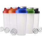 Botella Agua Shaker Sport Mezcladora Proteína Colores 1