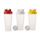 Botella Agua Shaker Sport Mezcladora Proteína Colores 3