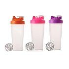 Botella Agua Shaker Sport Mezcladora Proteína Colores 4
