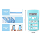 Calculadora Científica 82ms 240 Funciones 12 Dígitos Display Colores  6