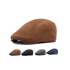 Gorro Boina Marron Plano Tradicional 1