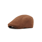 Gorro Boina Marron Plano Tradicional 3